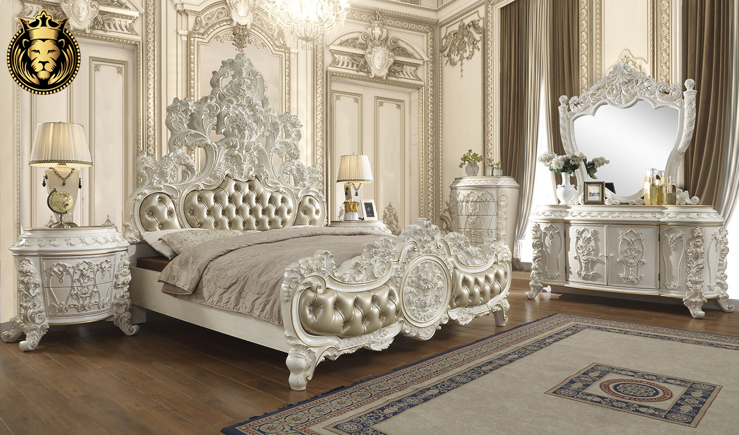Carving Royal Bed